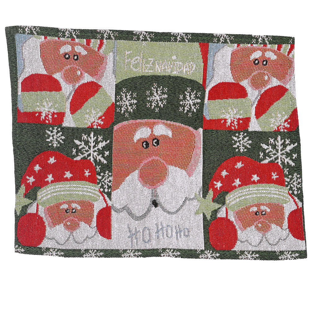 Christmas Home Decoration Products Knitted Cloth Placemats